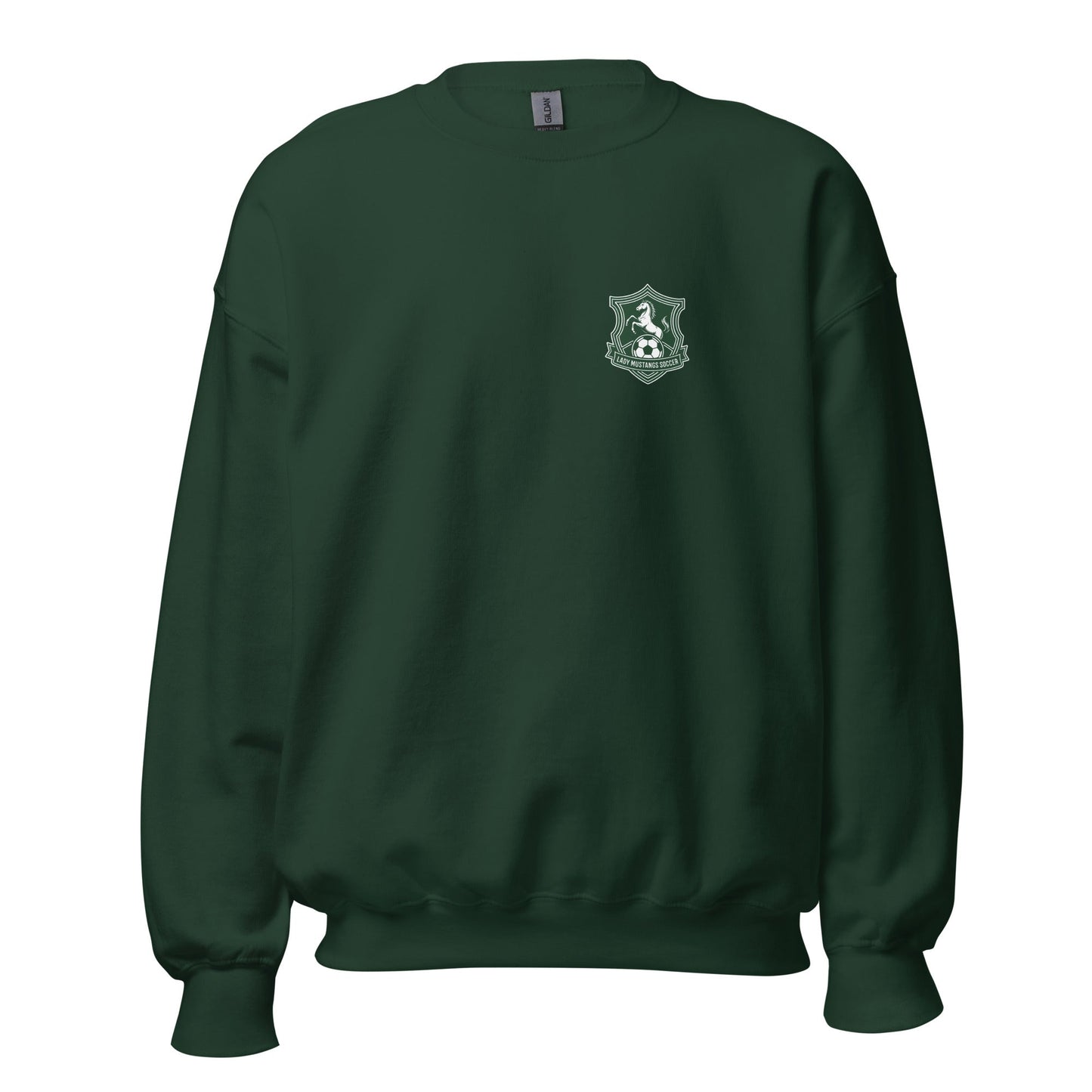 Classic | Sweatshirt | JFK Memorial Lady Mustang Soccer | Pocket Logo