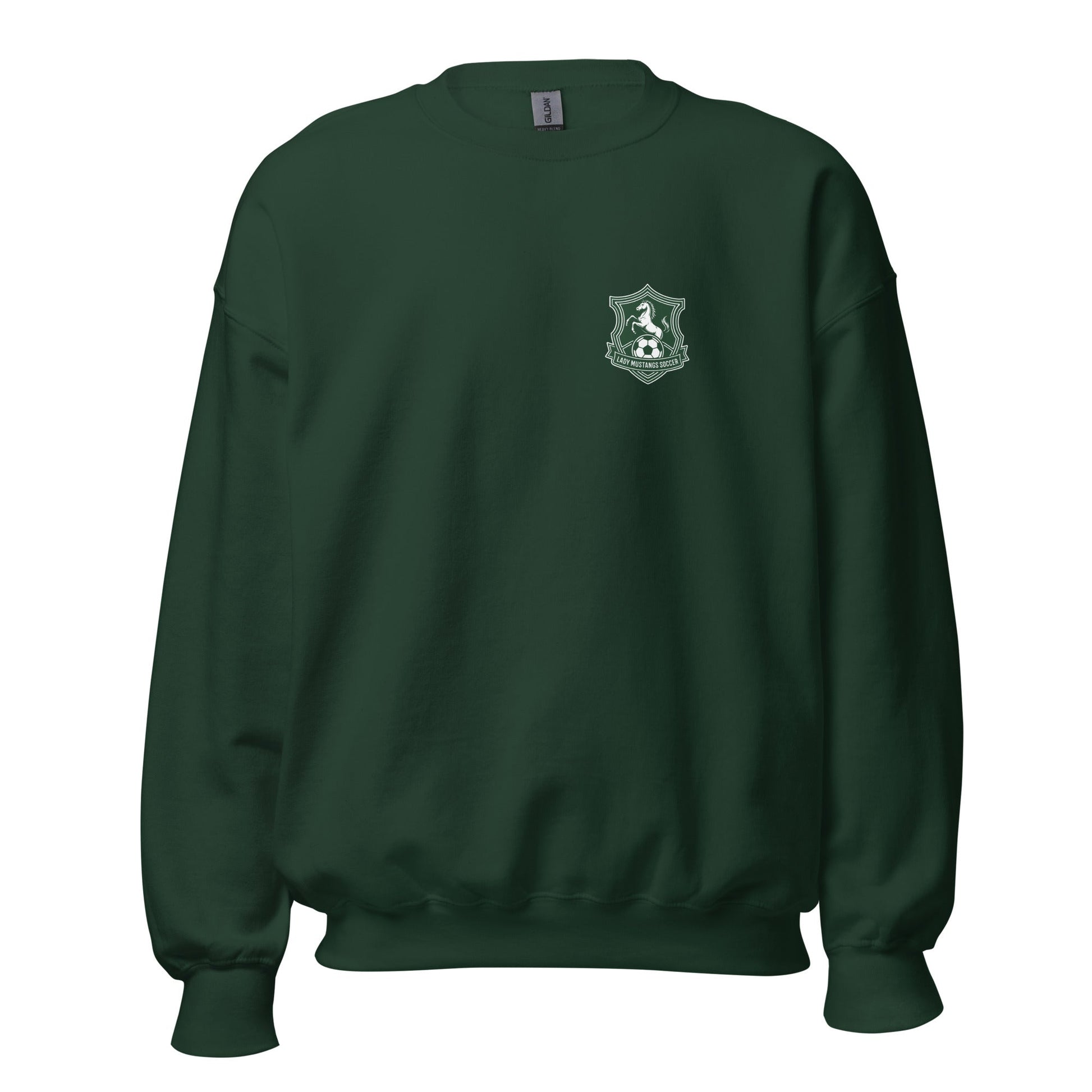 Classic | Sweatshirt | JFK Memorial Lady Mustang Soccer | Pocket Logo
