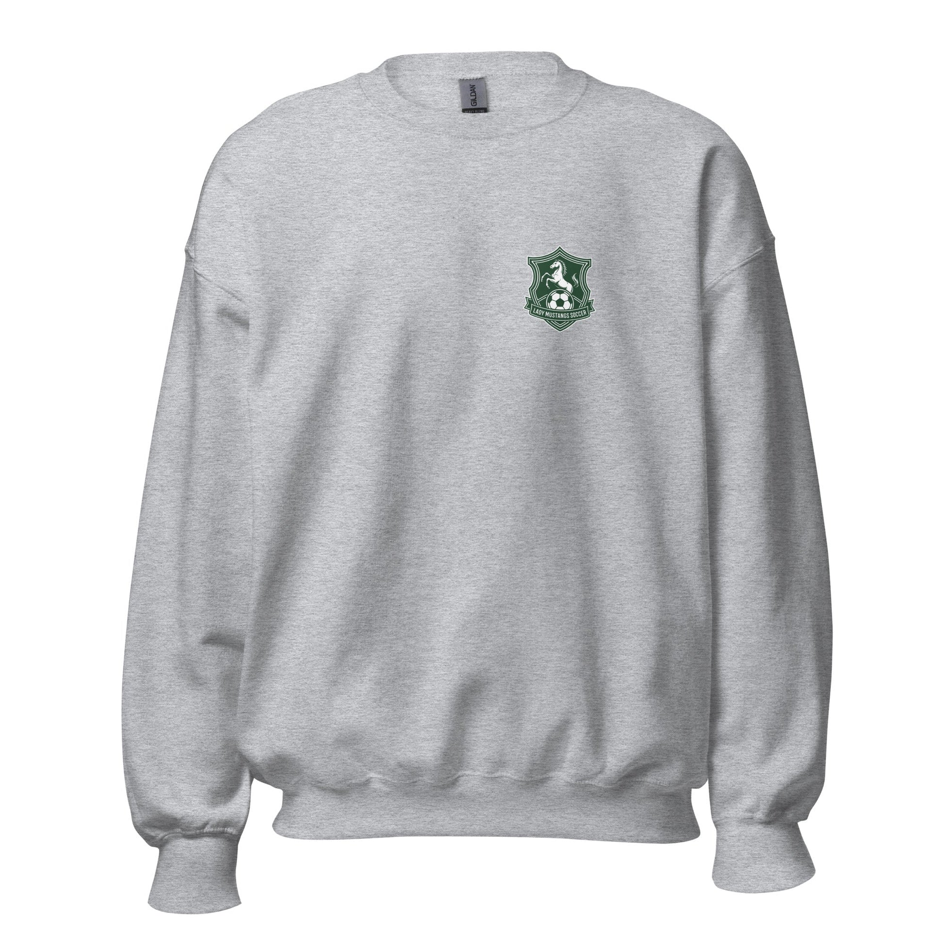 Classic | Sweatshirt | JFK Memorial Lady Mustang Soccer | Pocket Logo