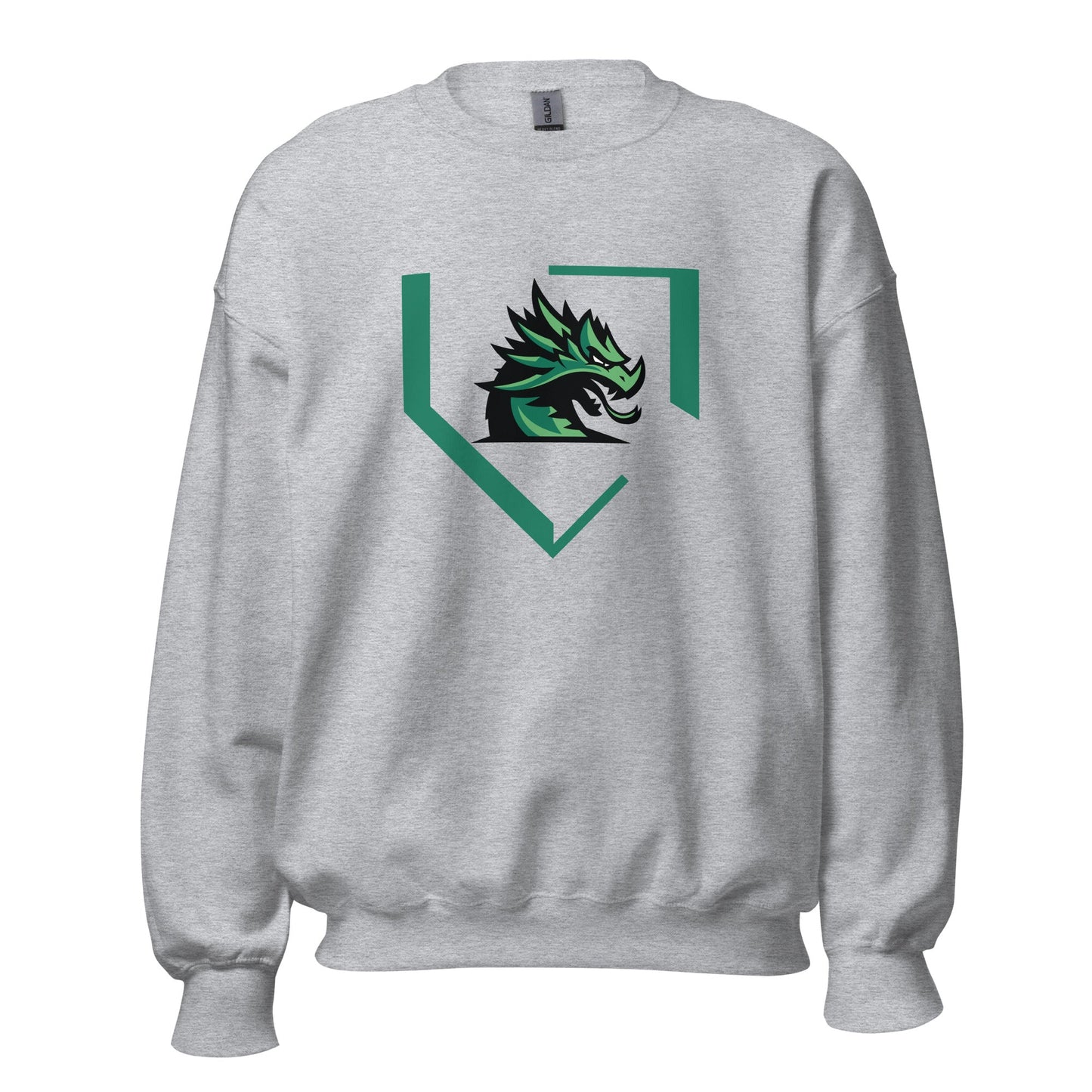 Classic | Sweatshirt | John Cooper Baseball | Dragon Home Logo