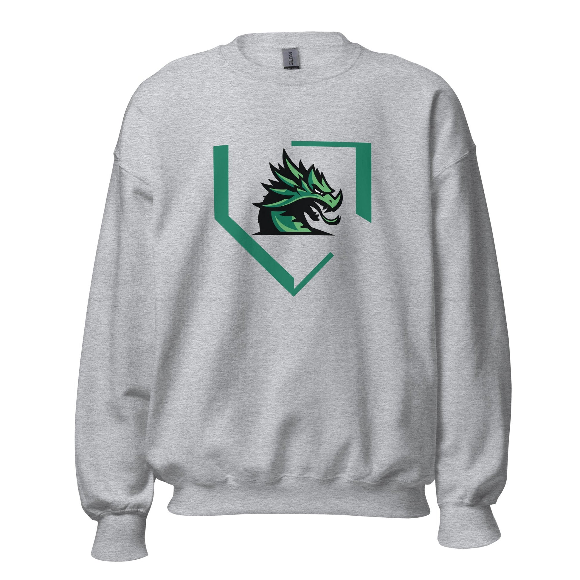 Classic | Sweatshirt | John Cooper Baseball | Dragon Home Logo