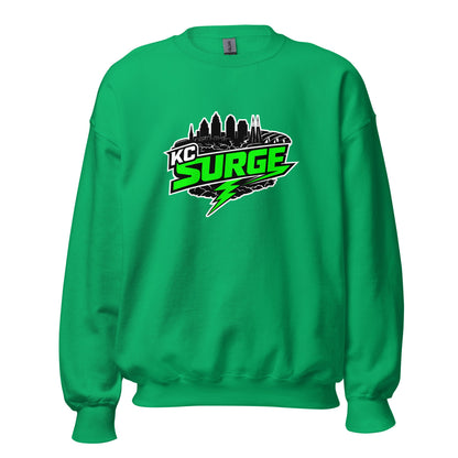 Classic | Sweatshirt | Kansas City Surge | Neon Skyline Logo