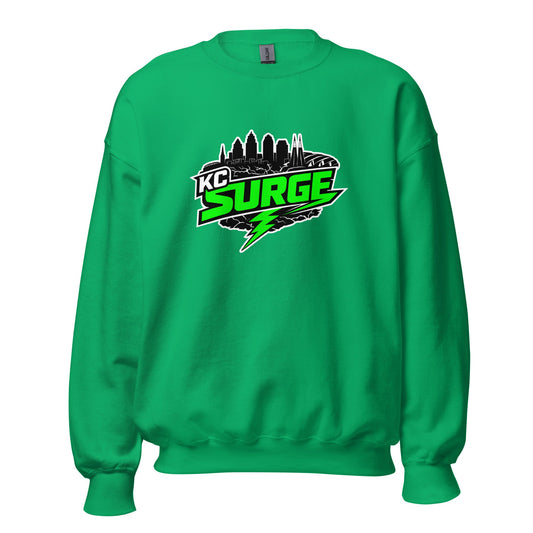 Classic | Sweatshirt | Kansas City Surge | Neon Skyline Logo