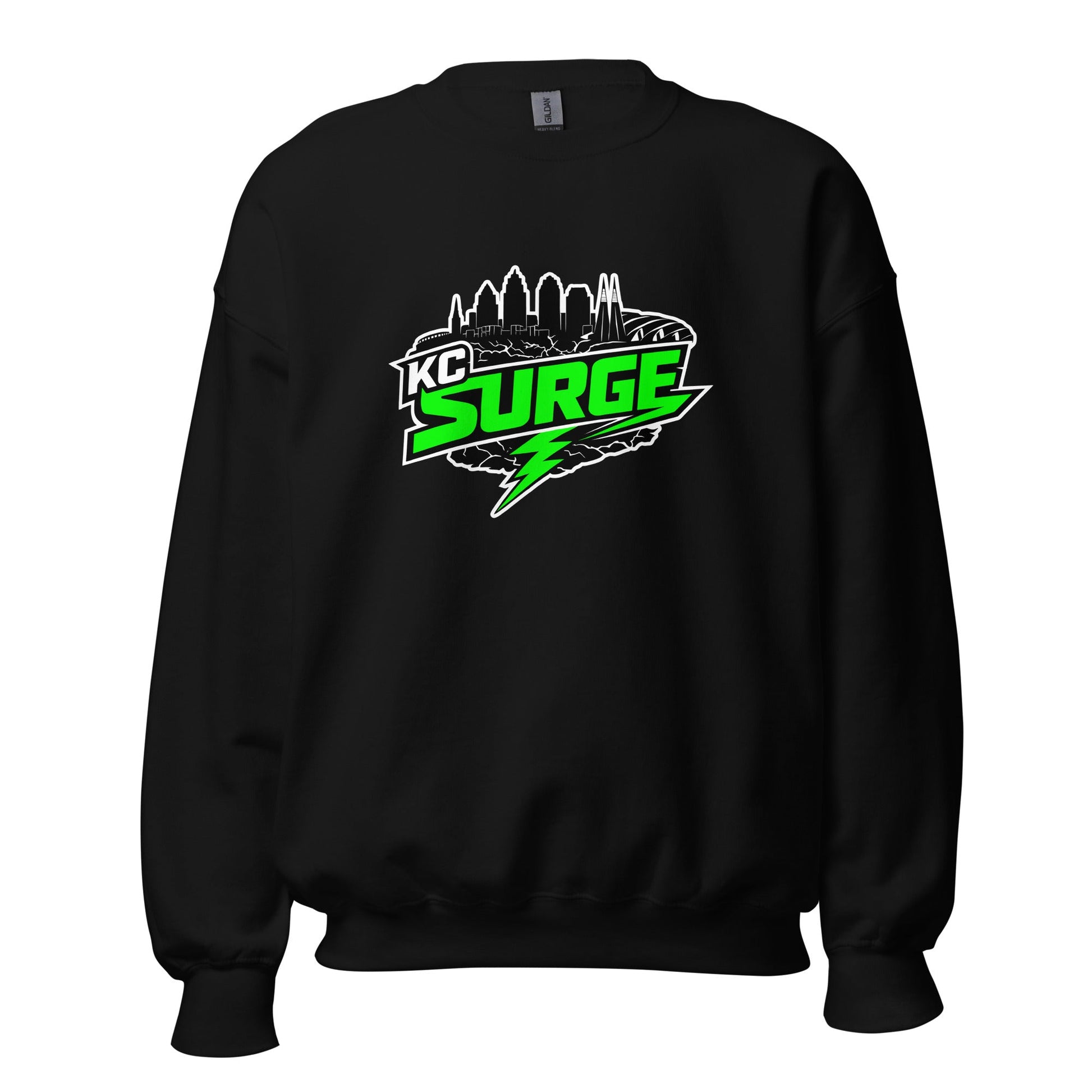 Classic | Sweatshirt | Kansas City Surge | Neon Skyline Logo
