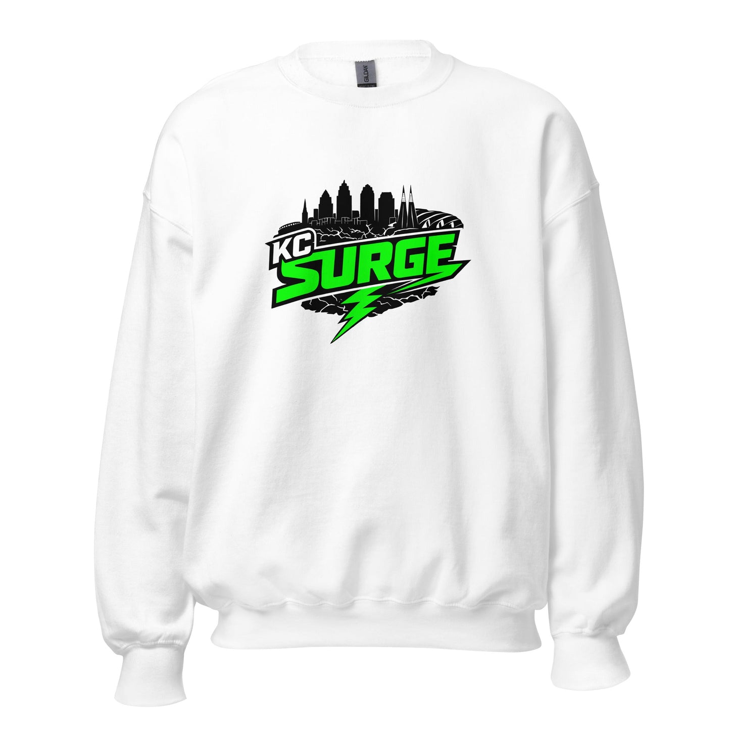 Classic | Sweatshirt | Kansas City Surge | Neon Skyline Logo