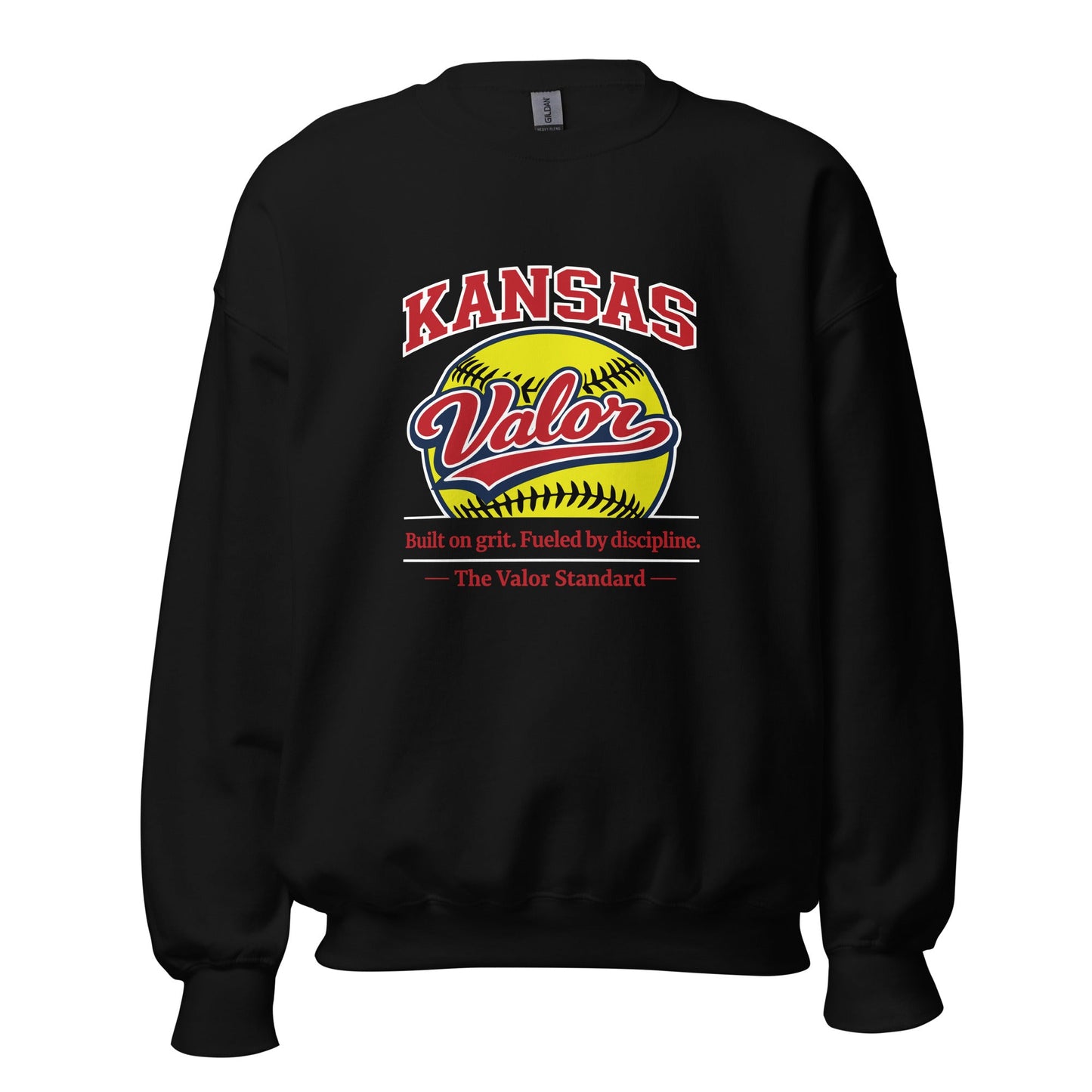 Classic | Sweatshirt | Kansas Valor Fan Gear | The Standard Logo