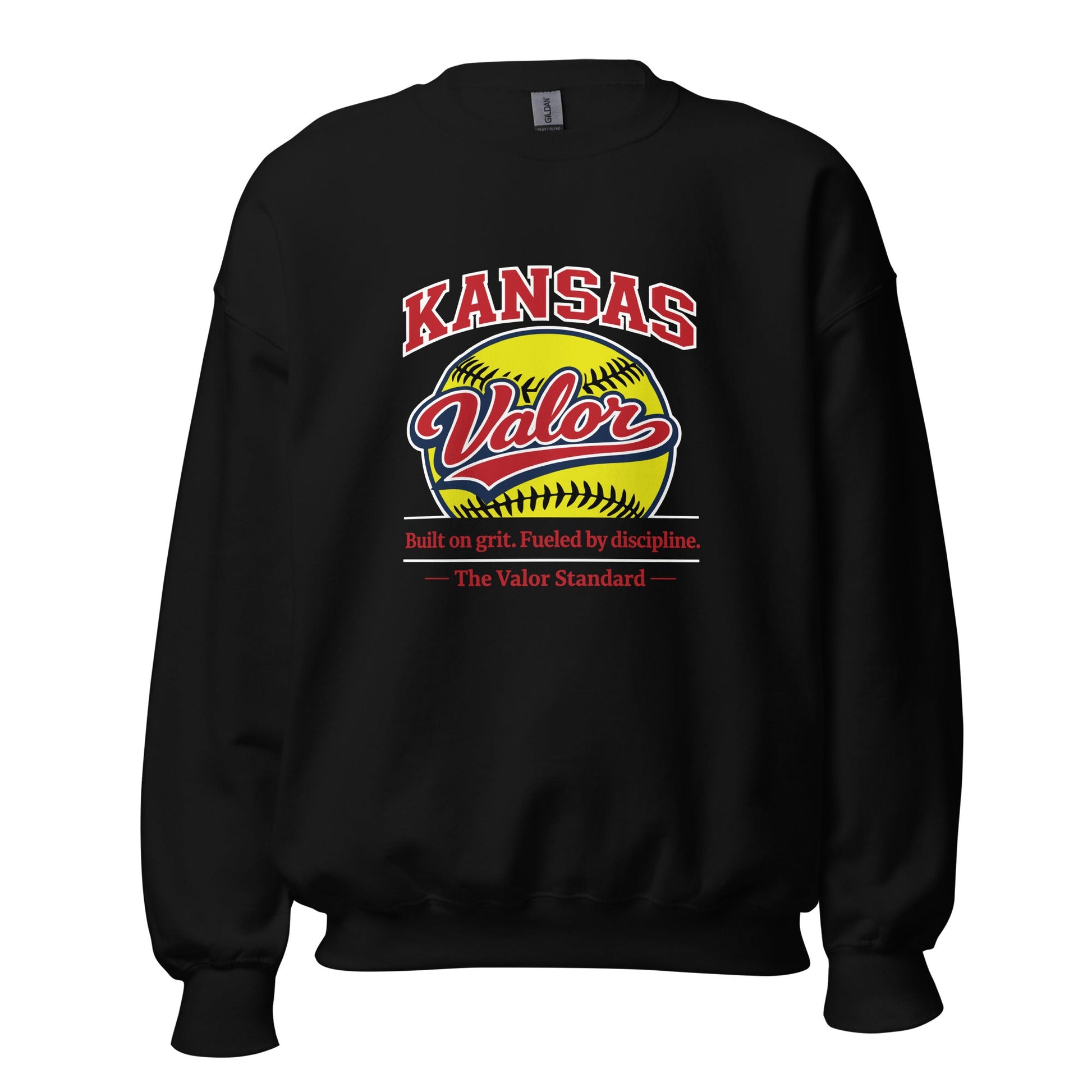 Classic | Sweatshirt | Kansas Valor Fan Gear | The Standard Logo