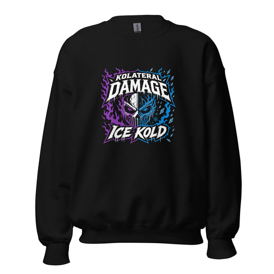 Classic | Sweatshirt | Kolateral Damage E-Sports | Ice Kold Crest Logo