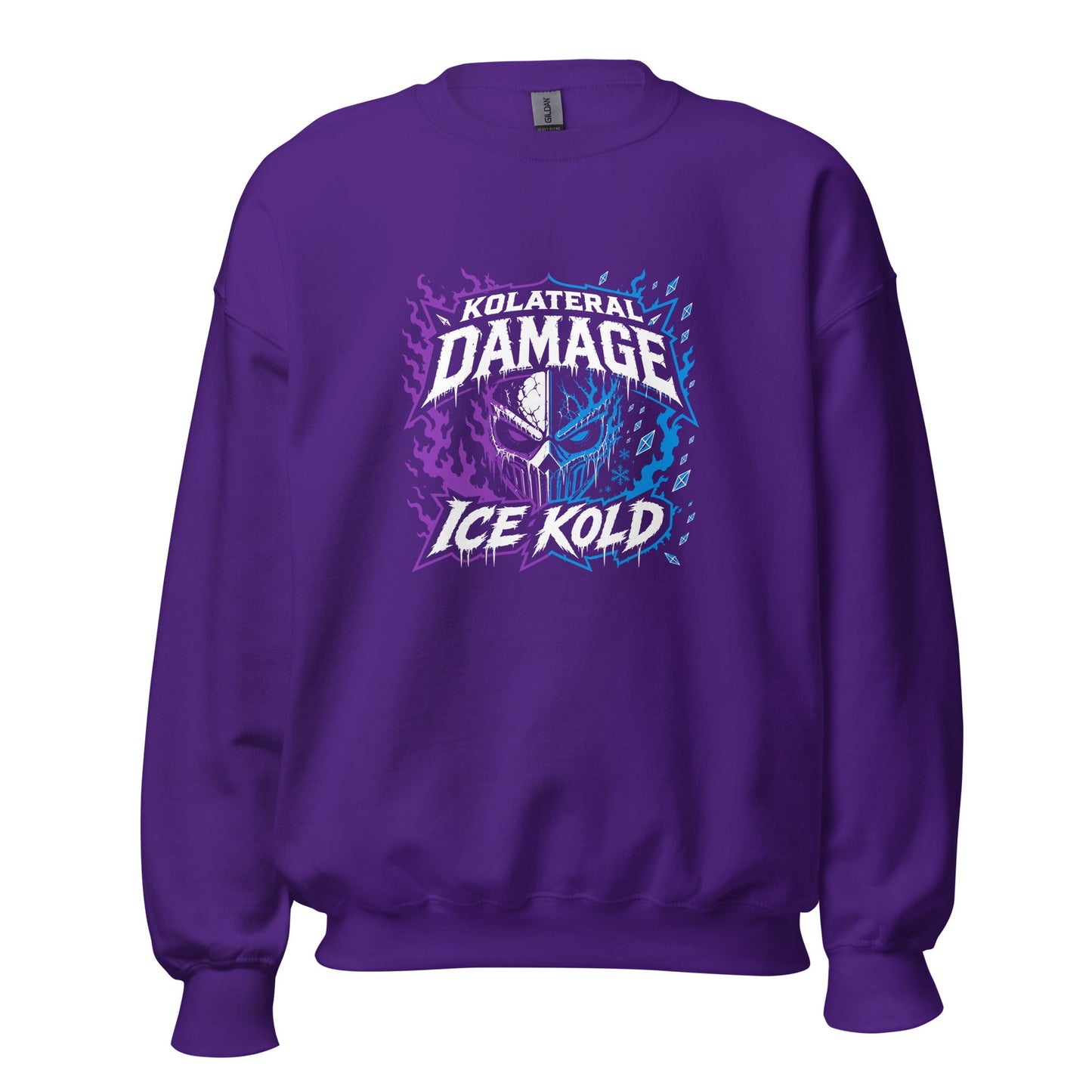Classic | Sweatshirt | Kolateral Damage E-Sports | Ice Kold Crest Logo