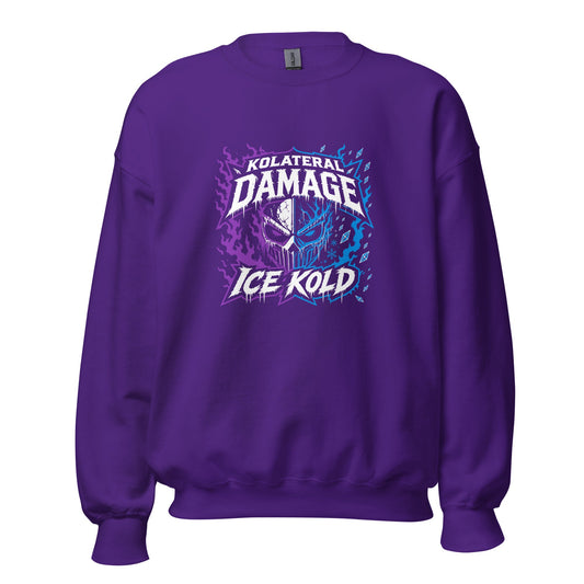 Classic | Sweatshirt | Kolateral Damage E-Sports | Ice Kold Crest Logo