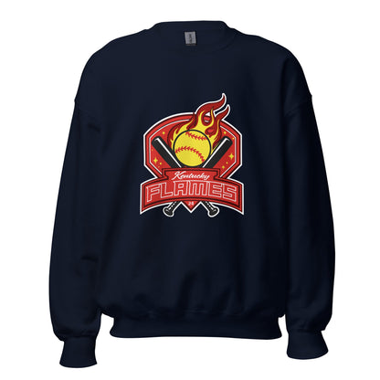 Classic | Sweatshirt | KY Flames | Emblem Logo