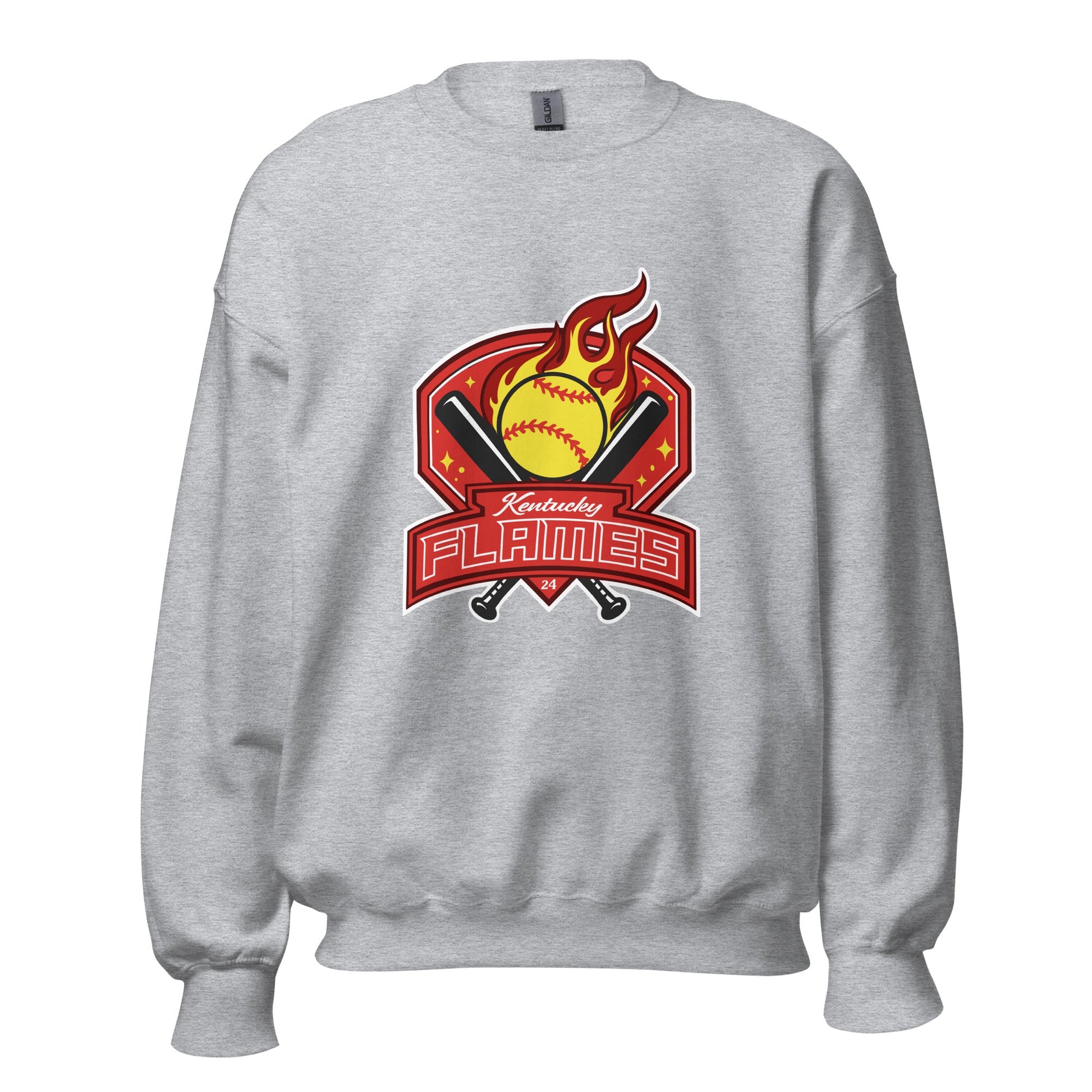 Classic | Sweatshirt | KY Flames | Emblem Logo