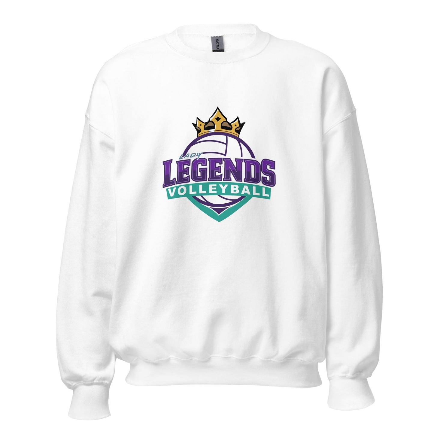 Classic | Sweatshirt | Lady Legends Volleyball | Crown Logo