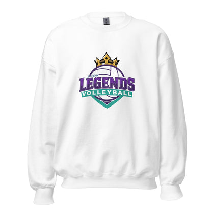 Classic | Sweatshirt | Lady Legends Volleyball | Crown Logo