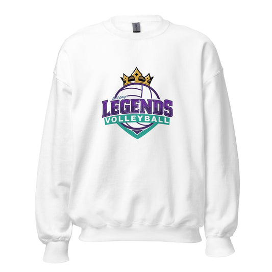 Classic | Sweatshirt | Lady Legends Volleyball | Crown Logo