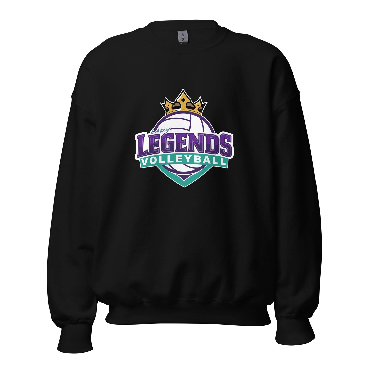 Classic | Sweatshirt | Lady Legends Volleyball | Crown Logo