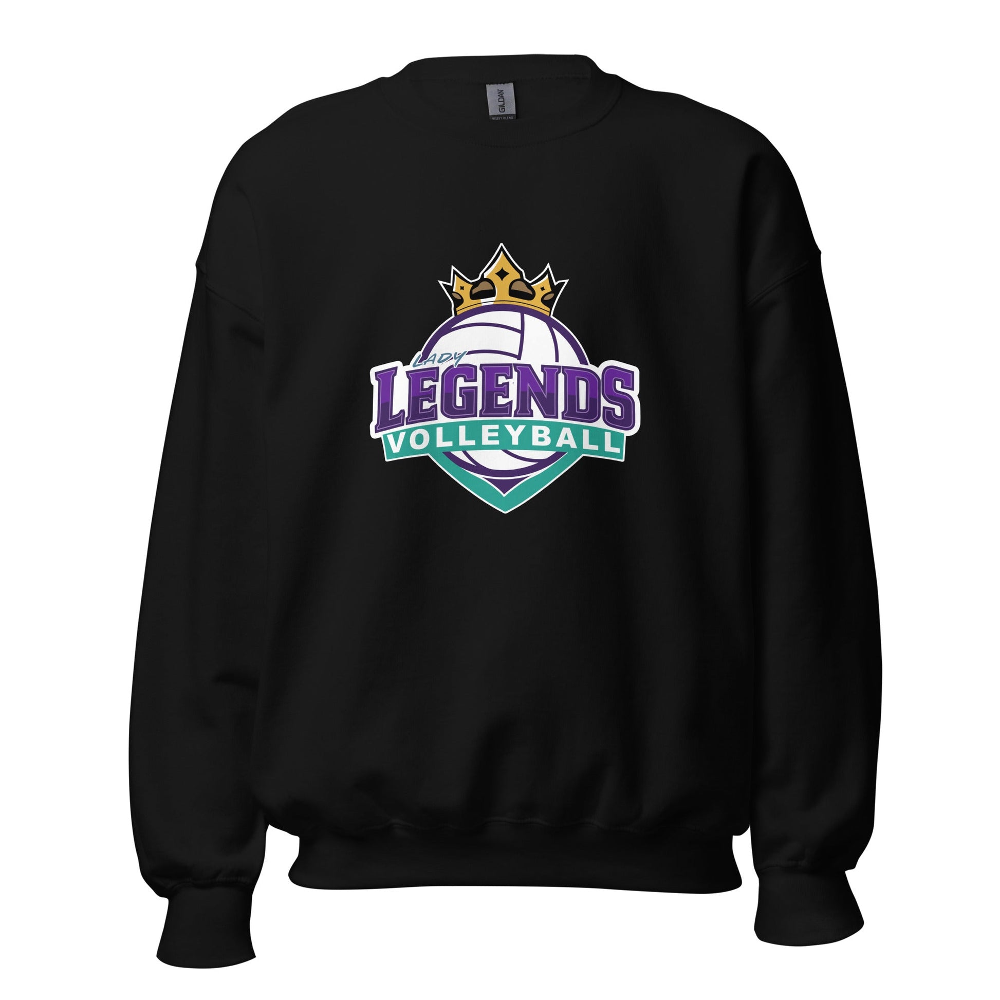 Classic | Sweatshirt | Lady Legends Volleyball | Crown Logo