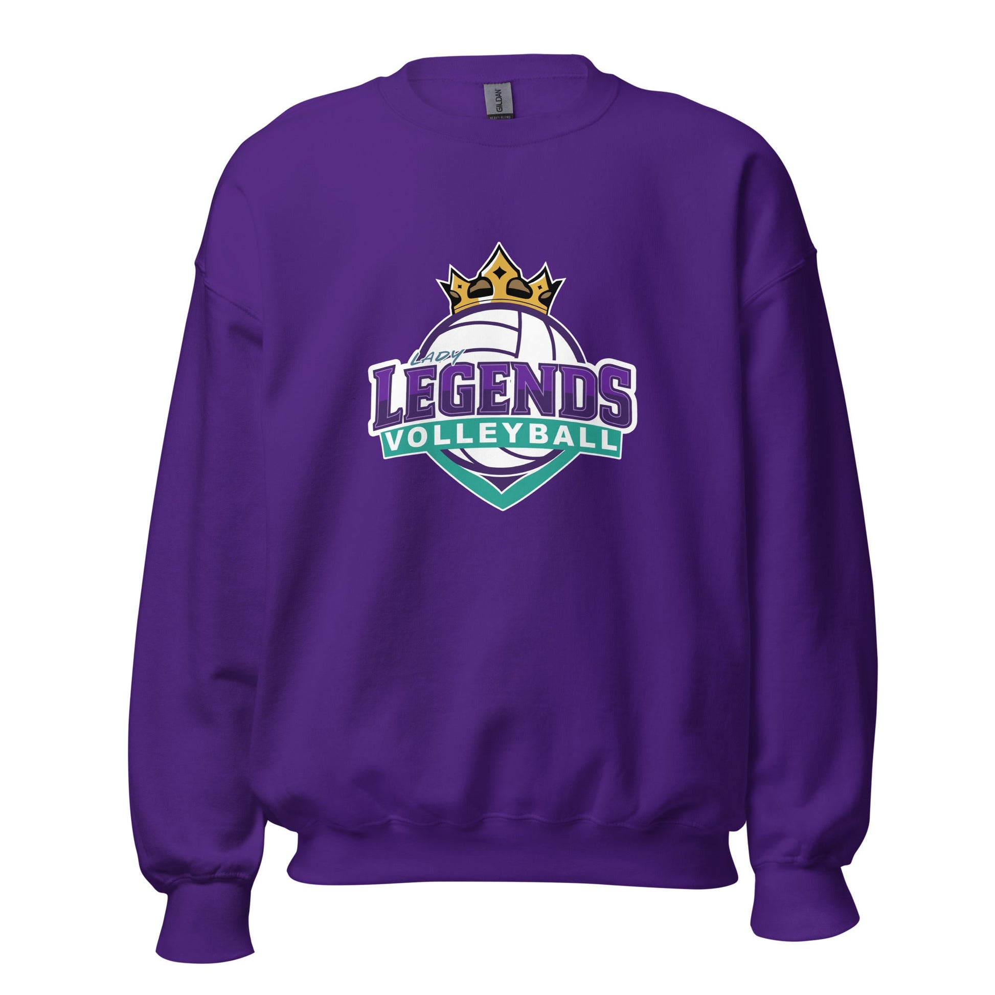 Classic | Sweatshirt | Lady Legends Volleyball | Crown Logo