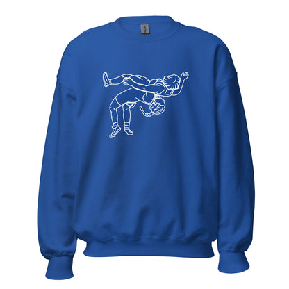 Classic | Sweatshirt | Lady Senators Wrestling | Wrestler Logo