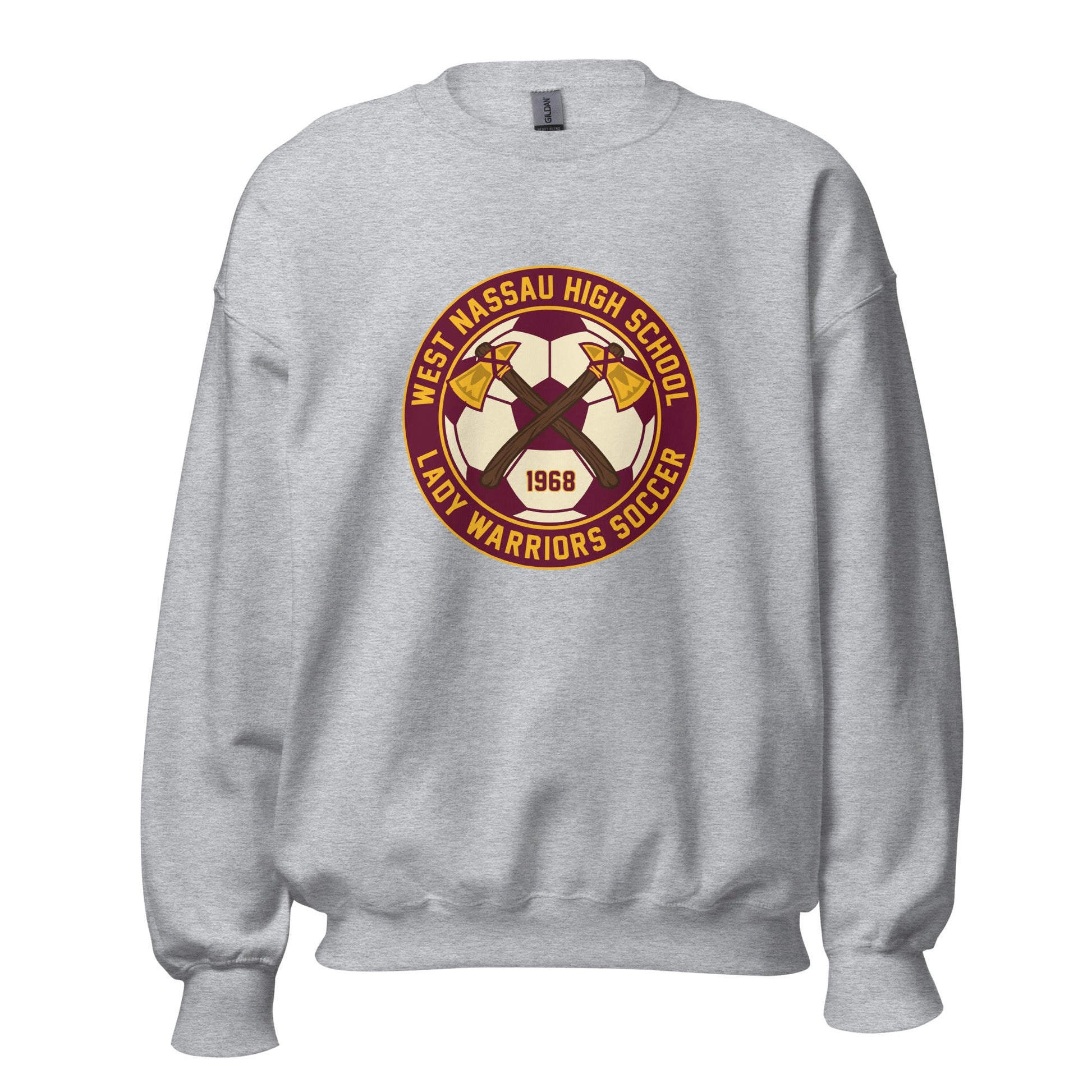 Classic | Sweatshirt | Lady Warrior Soccer Booster Club | Lady Warriors Logo