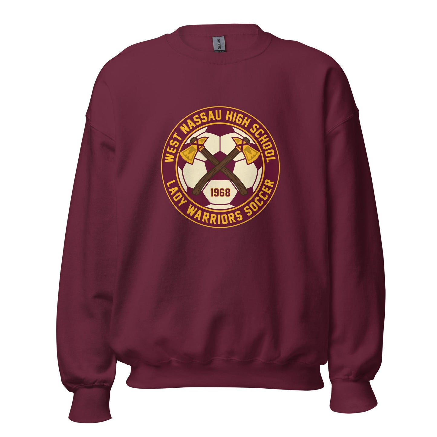 Classic | Sweatshirt | Lady Warrior Soccer Booster Club | Lady Warriors Logo