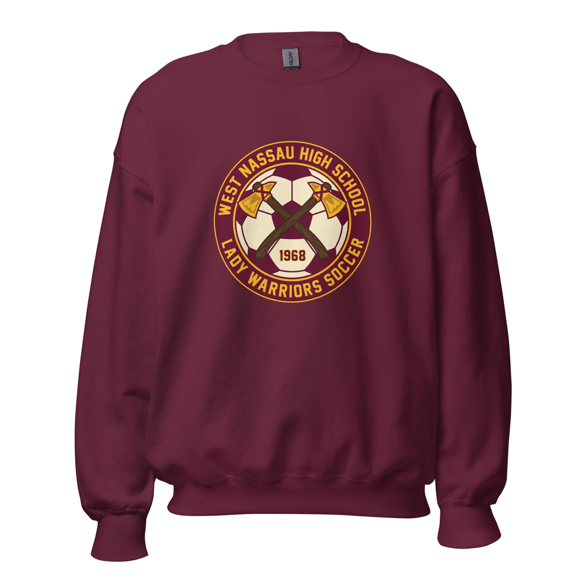 Classic | Sweatshirt | Lady Warrior Soccer Booster Club | Lady Warriors Logo