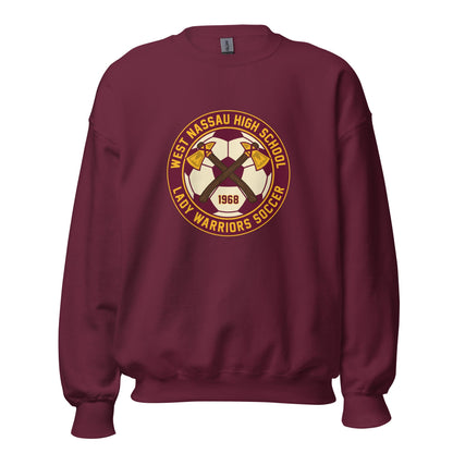 Classic | Sweatshirt | Lady Warrior Soccer Booster Club | Lady Warriors Logo