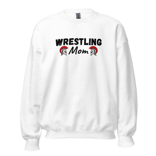 Classic | Sweatshirt | Lafayette Warrior Youth Wrestling | Mom Emblem Logo