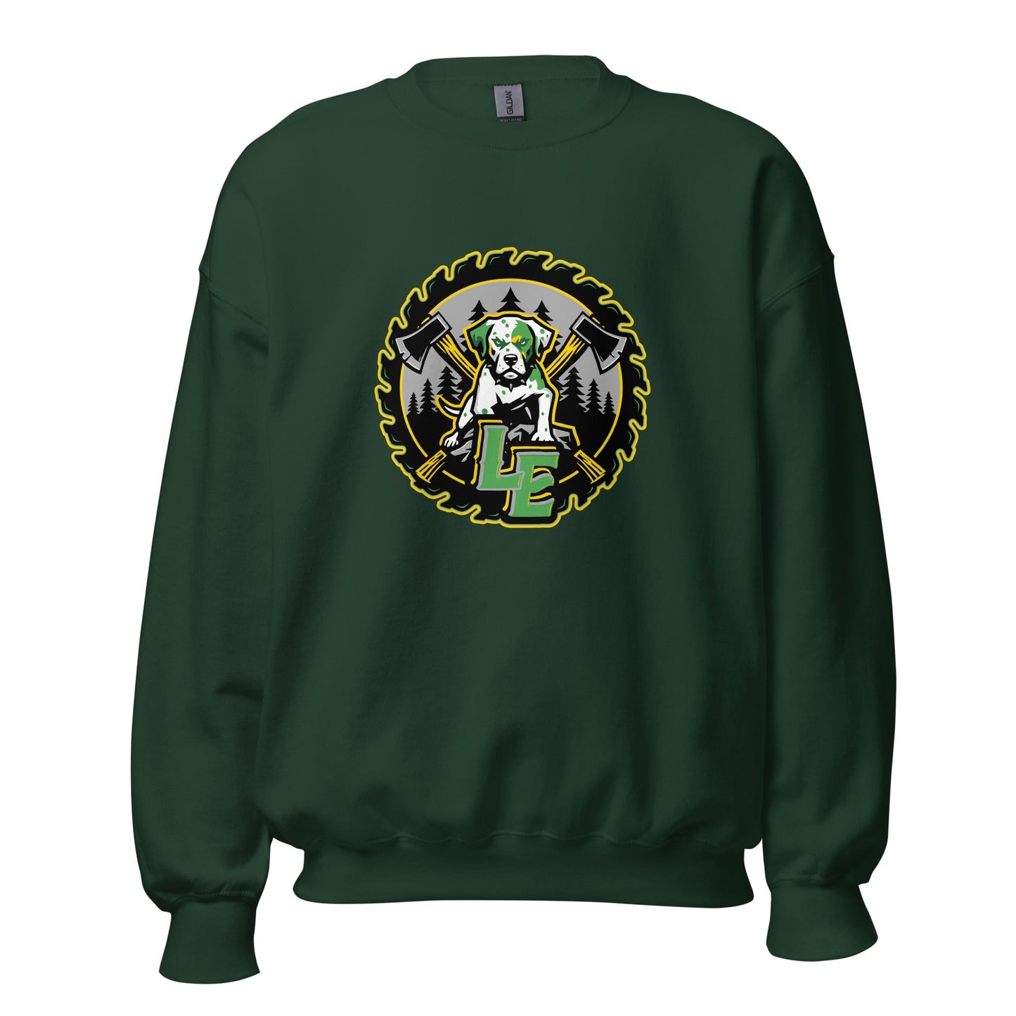 Classic | Sweatshirt | Lake Erie Power Pines | Saw Logo