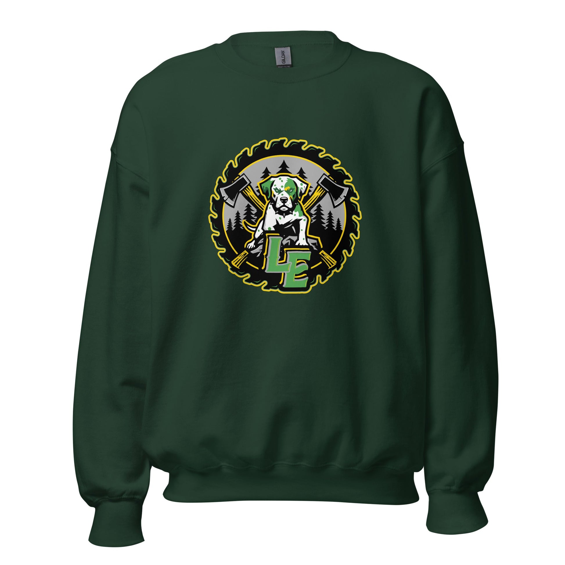 Classic | Sweatshirt | Lake Erie Power Pines | Saw Logo
