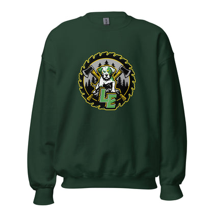 Classic | Sweatshirt | Lake Erie Power Pines | Saw Logo