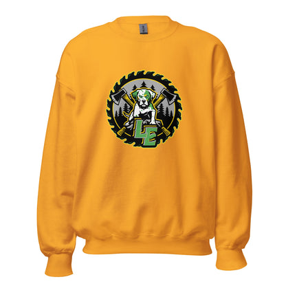 Classic | Sweatshirt | Lake Erie Power Pines | Saw Logo