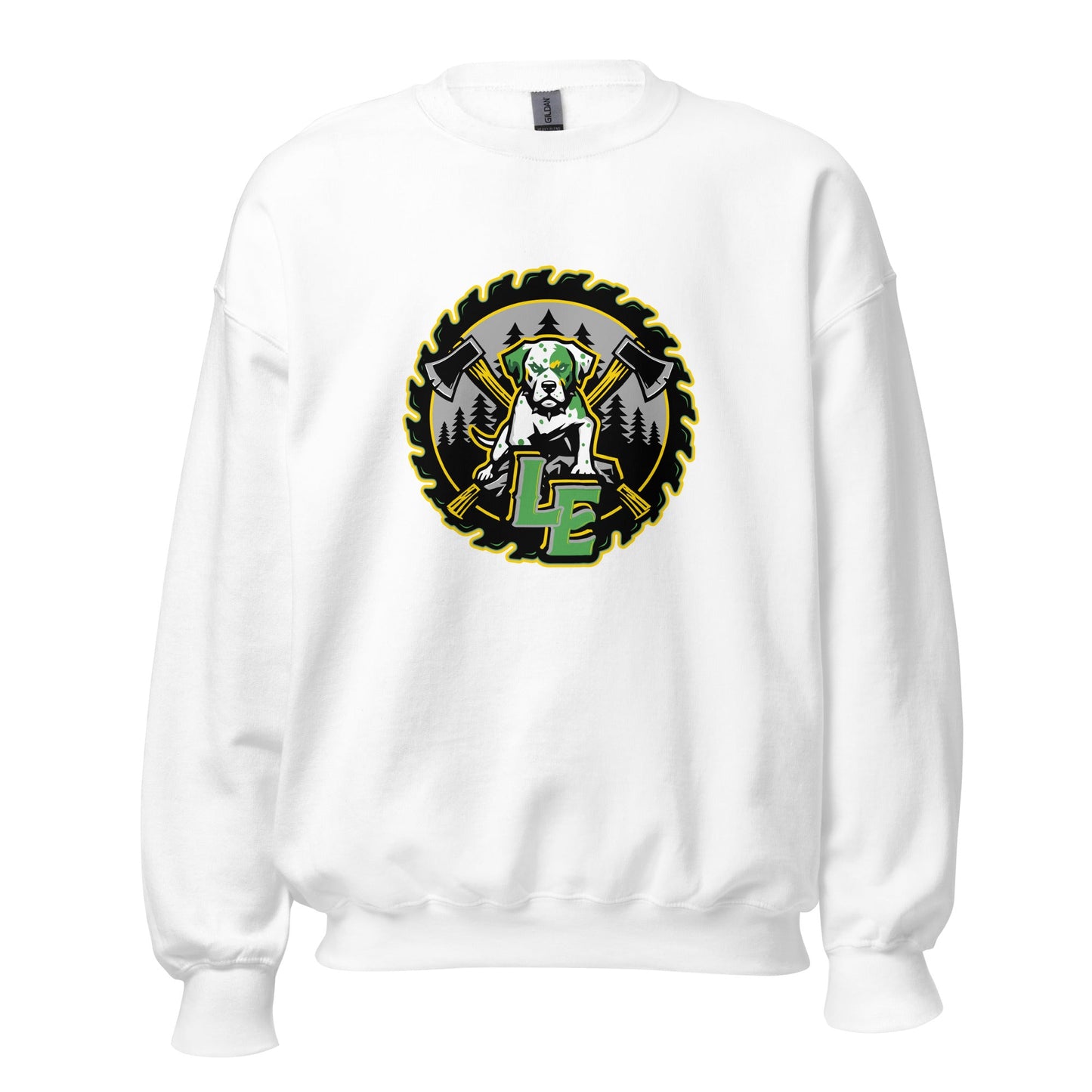 Classic | Sweatshirt | Lake Erie Power Pines | Saw Logo
