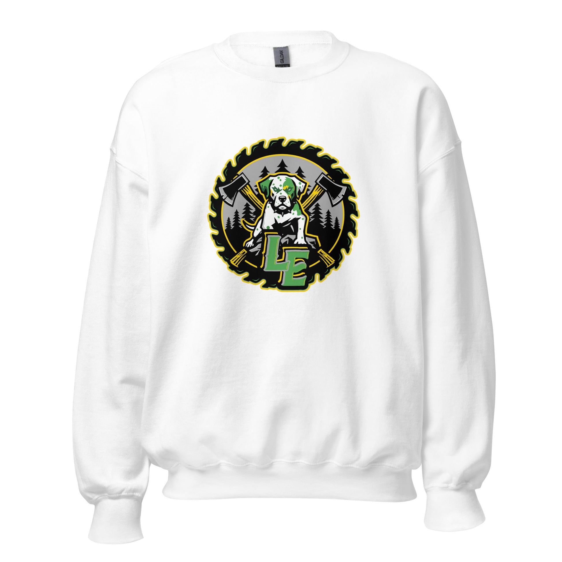Classic | Sweatshirt | Lake Erie Power Pines | Saw Logo