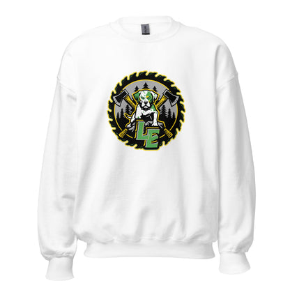 Classic | Sweatshirt | Lake Erie Power Pines | Saw Logo