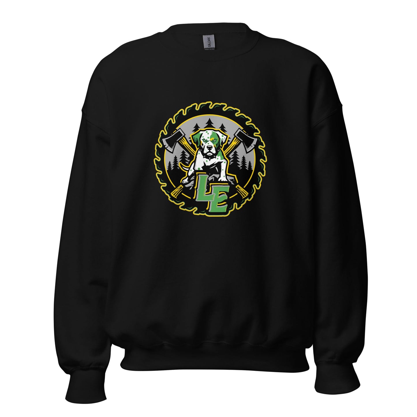 Classic | Sweatshirt | Lake Erie Power Pines | Saw Logo