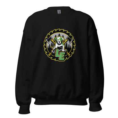 Classic | Sweatshirt | Lake Erie Power Pines | Saw Logo