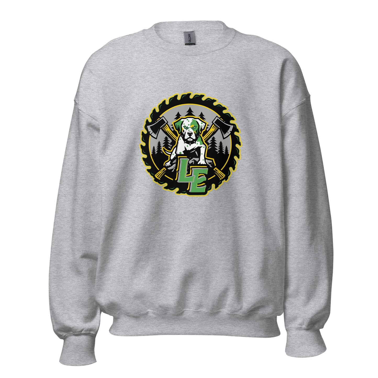 Classic | Sweatshirt | Lake Erie Power Pines | Saw Logo