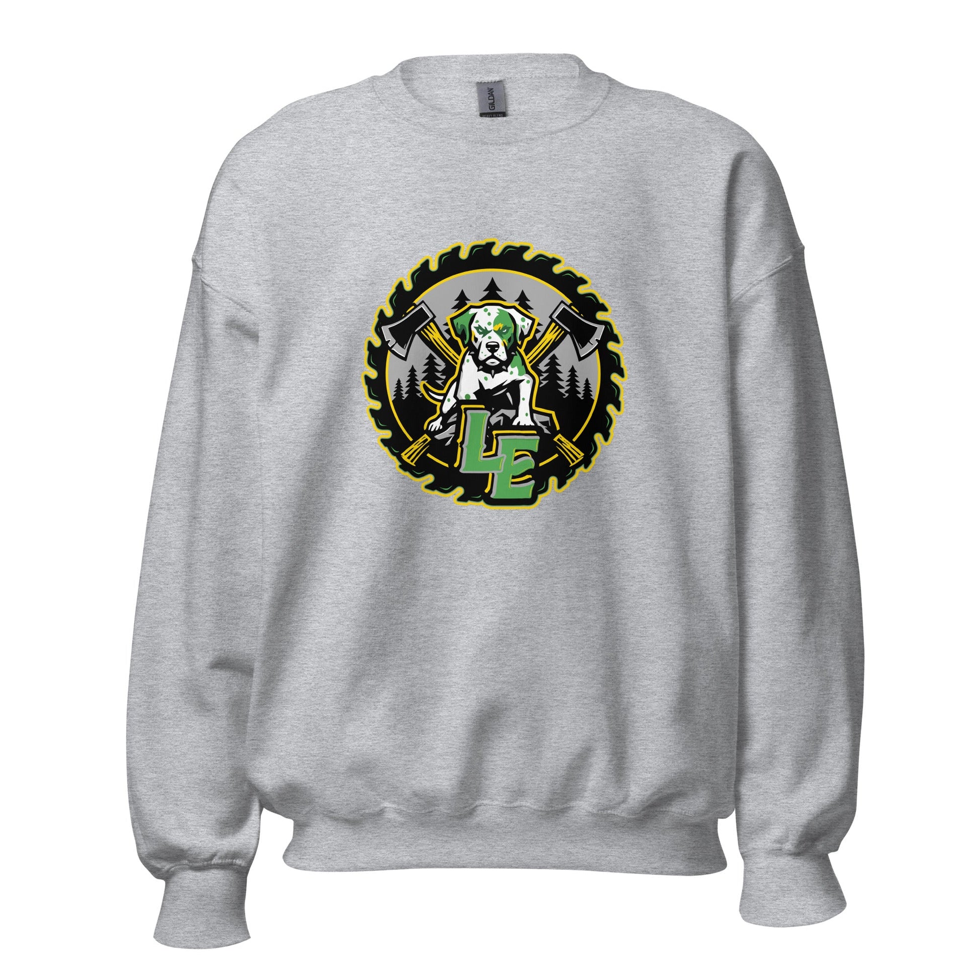 Classic | Sweatshirt | Lake Erie Power Pines | Saw Logo