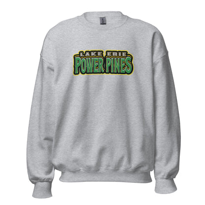 Classic | Sweatshirt | Lake Erie Power Pines | Script Logo