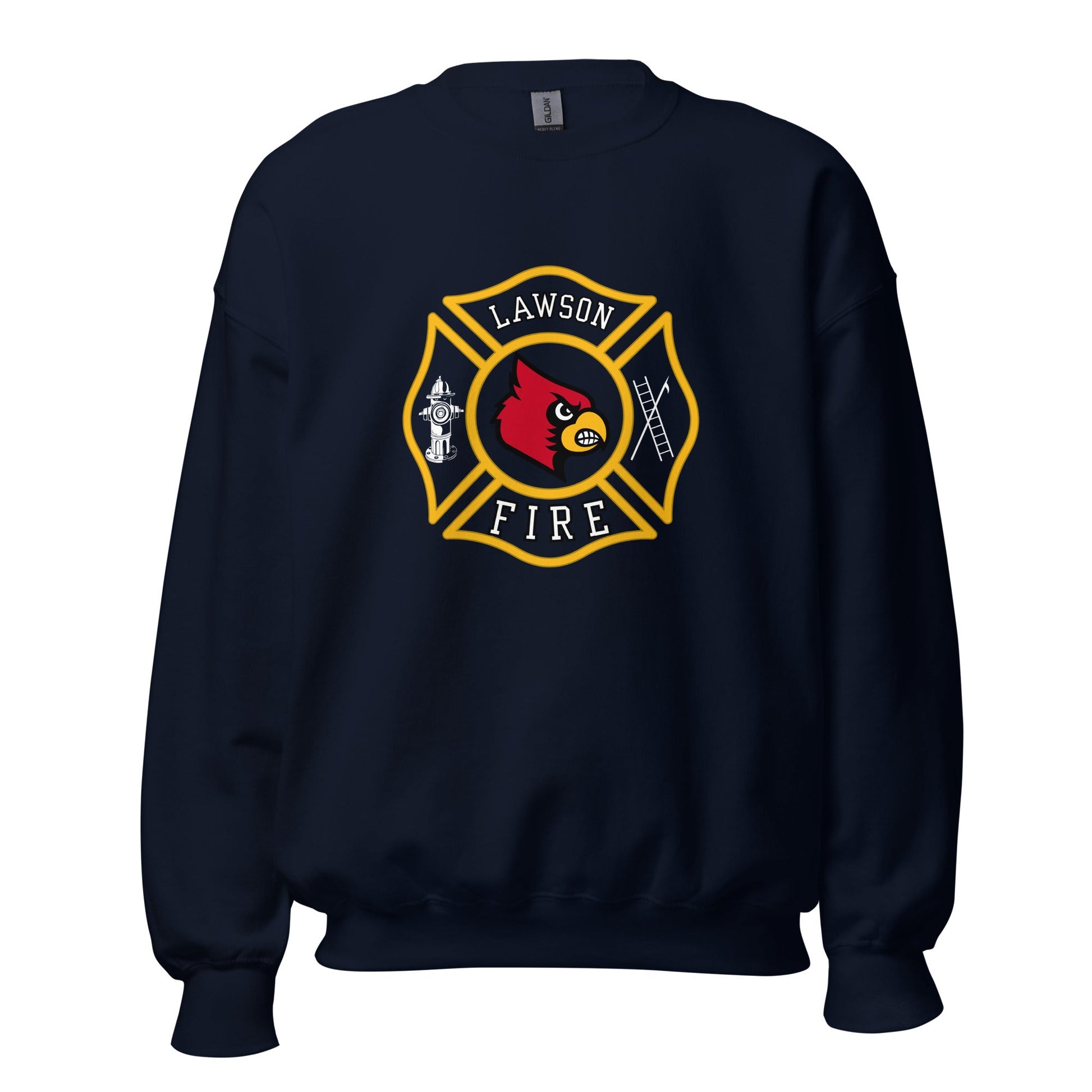 Classic | Sweatshirt | Lawson Fire Department | Crest Logo