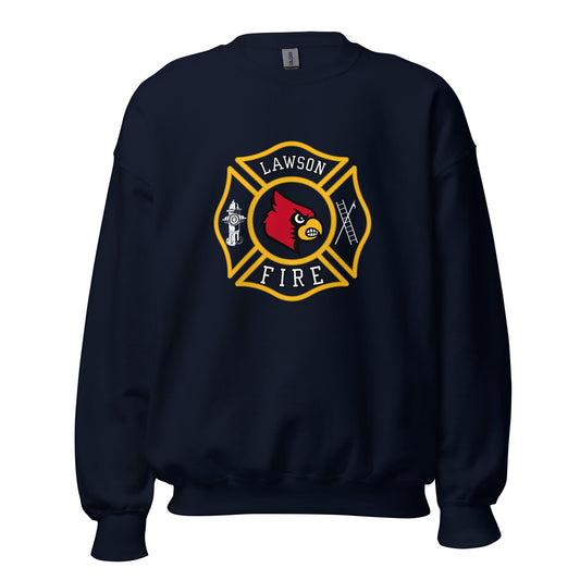 Classic | Sweatshirt | Lawson Fire Department | Crest Logo