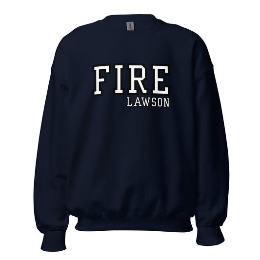 Classic | Sweatshirt | Lawson Fire Department | Script Logo