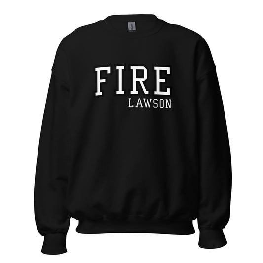 Classic | Sweatshirt | Lawson Fire Department | Script Logo