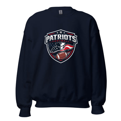 Classic | Sweatshirt | LFMS Athletics | Patriots Football Logo