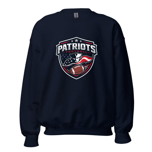 Classic | Sweatshirt | LFMS Athletics | Patriots Football Logo