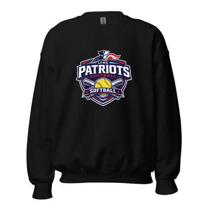 Classic | Sweatshirt | LFMS Athletics | Patriots Softball Logo