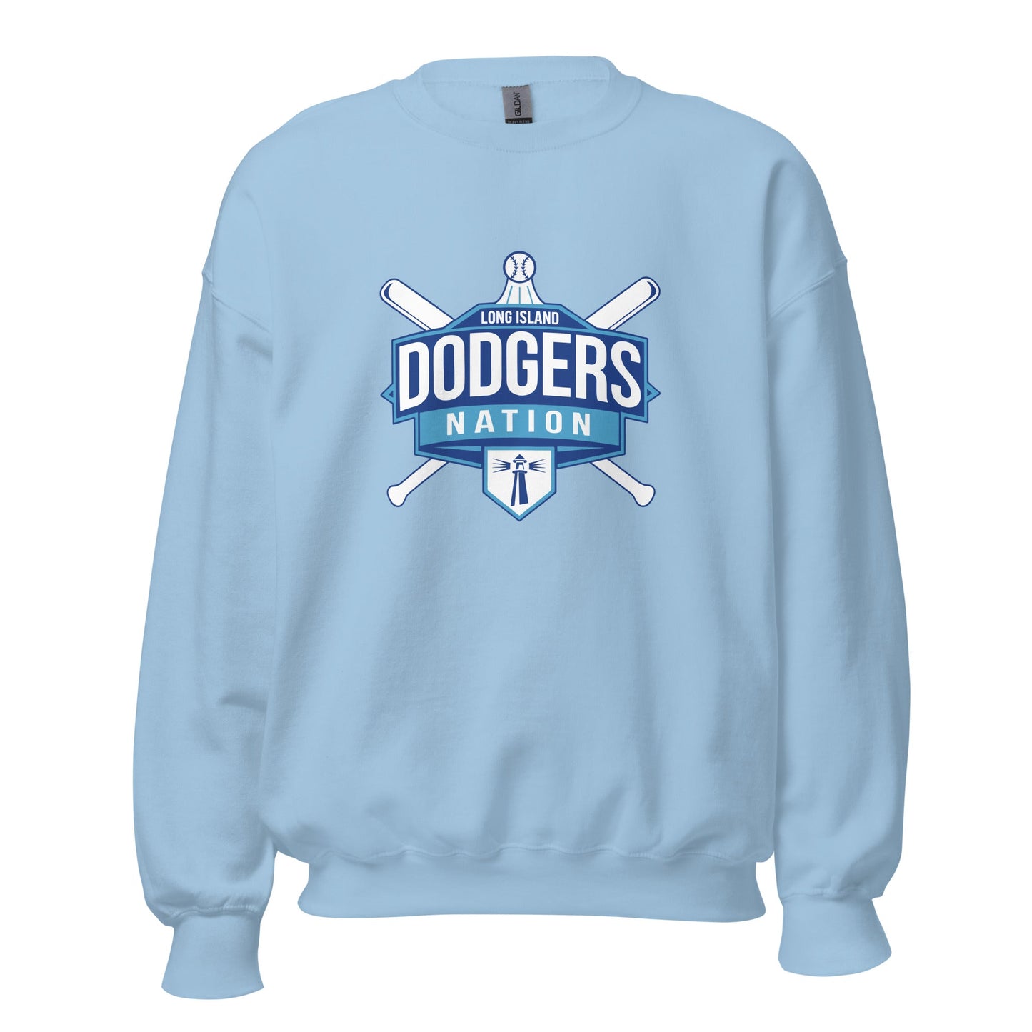 Classic | Sweatshirt | LI Dodgers Nation | Varsity Crest Logo
