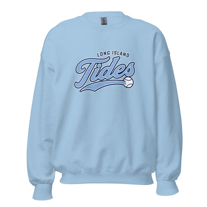 Classic | Sweatshirt | Long Island Tides Baseball | Athletics Logo