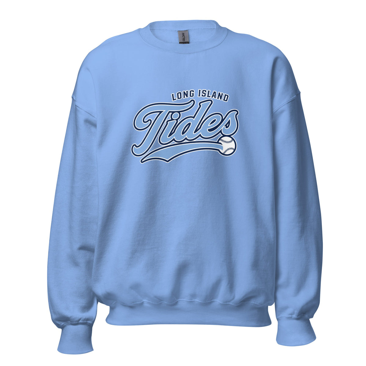 Classic | Sweatshirt | Long Island Tides Baseball | Athletics Logo
